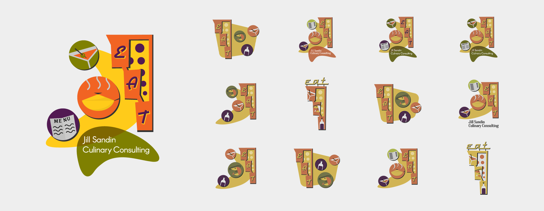 jill sandin logo ideation